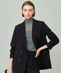 パウダリーチュール ハイネックトップス