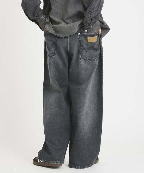 Wrangler（ラングラー）の「Wrangler / ラングラー for FOLL デニム パンツ（デニムパンツ・メンズ・ブラック/ネイビー・SMALL/MEDIUM/LARGE）」の9枚目の写真