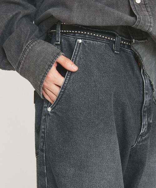 Wrangler（ラングラー）の「Wrangler / ラングラー for FOLL デニム パンツ（デニムパンツ・メンズ・ブラック/ネイビー・SMALL/MEDIUM/LARGE）」の10枚目の写真