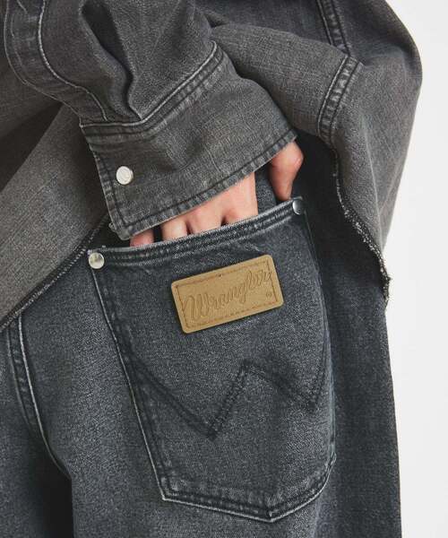 Wrangler（ラングラー）の「Wrangler / ラングラー for FOLL デニム パンツ（デニムパンツ・メンズ・ブラック/ネイビー・SMALL/MEDIUM/LARGE）」の11枚目の写真