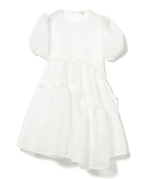 GHOSPELL(ゴスペル)の「GHOSPELL / Lennie Sheer Mini Dress(ワンピース・レディース・ホワイト・SMALL)」の2枚目の写真