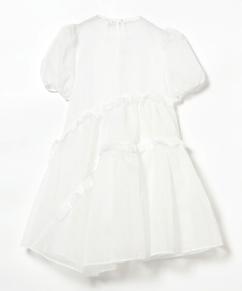GHOSPELL(ゴスペル)の「GHOSPELL / Lennie Sheer Mini Dress(ワンピース・レディース・ホワイト・SMALL)」の6枚目の写真