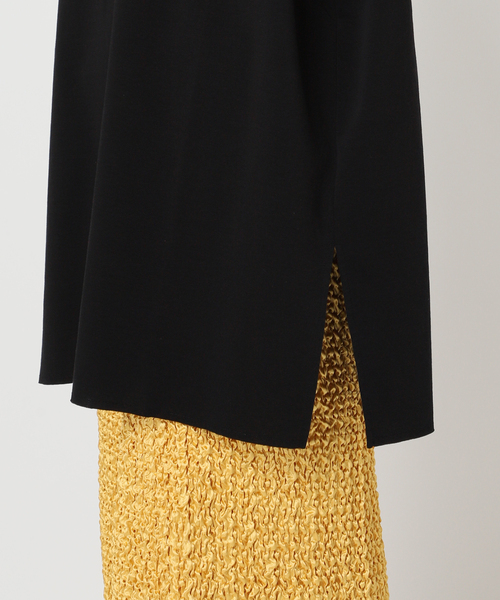 CITYSHOP（シティーショップ）の「《追加2》KEY NECK N-SL Tシャツ（Tシャツ/カットソー・レディース・ホワイト/ブラック・FREE）」の10枚目の写真