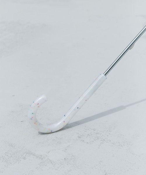 SMELLY（スメリー）の「Wpc.　ウェビーアンブレラ（長傘・レディース・オフホワイト/ラベンダー・FREE）」の12枚目の写真