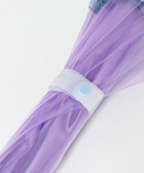 SMELLY（スメリー）の「Wpc.　ウェビーアンブレラ（長傘・レディース・オフホワイト/ラベンダー・FREE）」の20枚目の写真