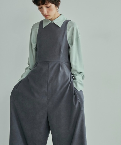 セール】サイドポケットコーデュロイオールインワン（サロペット