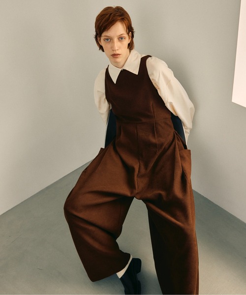 セール】サイドポケットコーデュロイオールインワン（サロペット