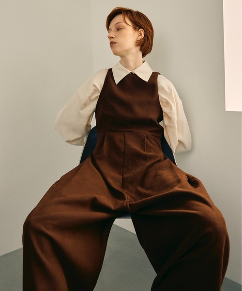 セール】サイドポケットコーデュロイオールインワン（サロペット