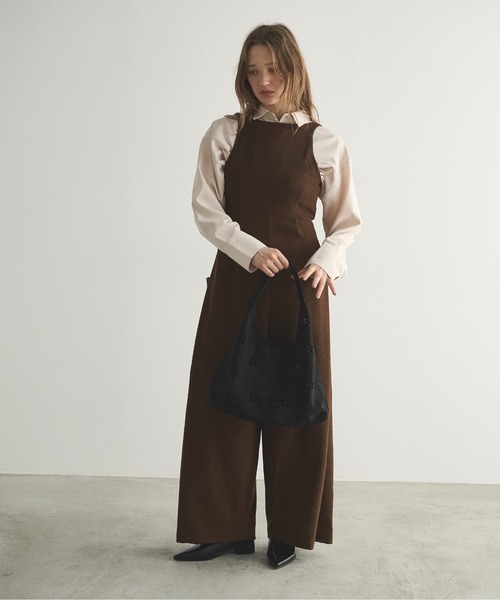 セール】サイドポケットコーデュロイオールインワン（サロペット