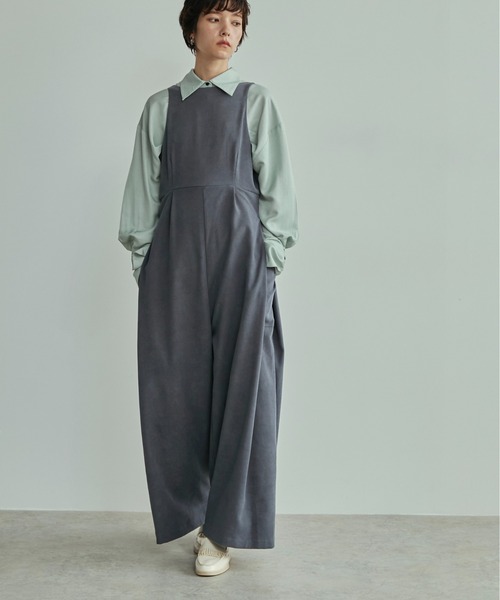 セール】サイドポケットコーデュロイオールインワン（サロペット