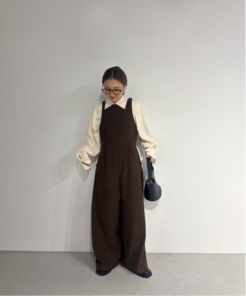 セール】サイドポケットコーデュロイオールインワン（サロペット