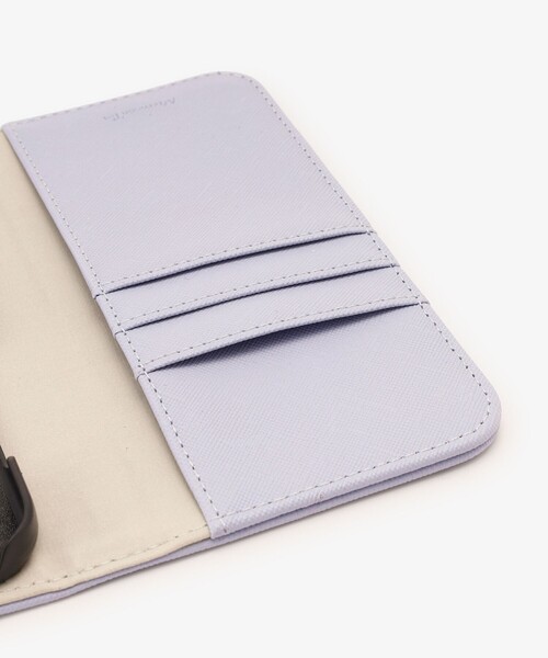 Afternoon Tea（アフタヌーンティー）の「シンプルビジューiPhone15/14/13ケース（スマホケース/カバー・レディース・ライトブルー/ベージュ・ONE SIZE）」の5枚目の写真