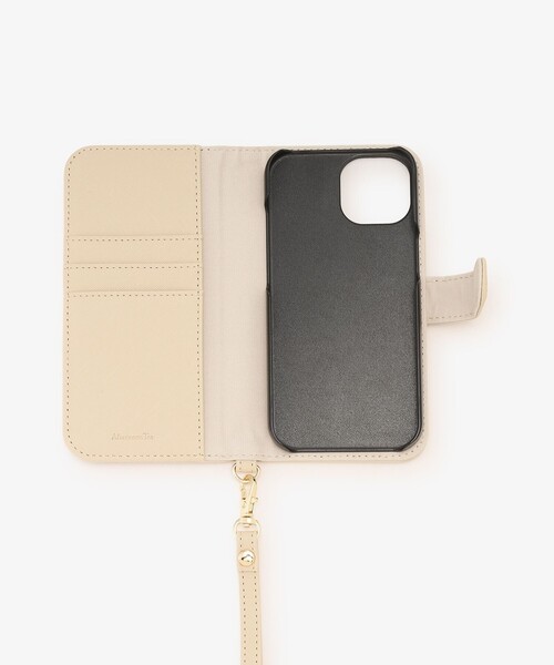 Afternoon Tea（アフタヌーンティー）の「シンプルビジューiPhone15/14/13ケース（スマホケース/カバー・レディース・ライトブルー/ベージュ・ONE SIZE）」の10枚目の写真