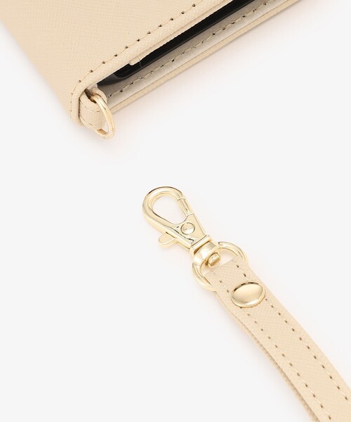 Afternoon Tea（アフタヌーンティー）の「シンプルビジューiPhone15/14/13ケース（スマホケース/カバー・レディース・ライトブルー/ベージュ・ONE SIZE）」の12枚目の写真