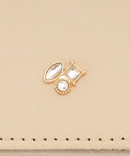 Afternoon Tea（アフタヌーンティー）の「シンプルビジューiPhone15/14/13ケース（スマホケース/カバー・レディース・ライトブルー/ベージュ・ONE SIZE）」の13枚目の写真