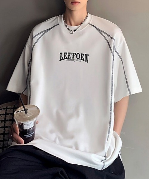 MGV(エムジーヴィー)の「ステッチデザインロゴカットソー(Tシャツ/カットソー・メンズ・ブラック/ホワイト・MEDIUM/LARGE/X-LARGE)」の2枚目の写真