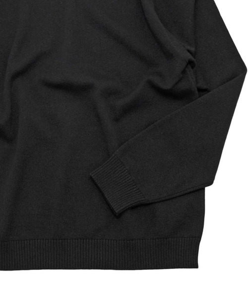 ATON(エイトン)の「【ATON】WOOL WASHI CREWNECK SWEATER(ニット/セーター・メンズ・ブラウン/ブラック・6/4)」の6枚目の写真