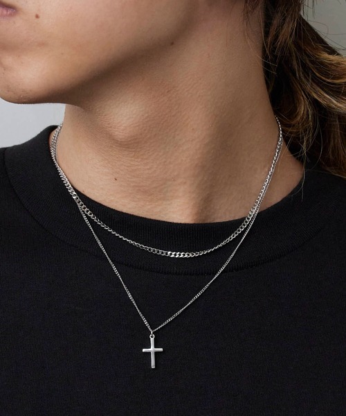 ROOPTOKYO(ループトウキョウ)の「Metal Design Necklace / メタルデザインネックレス(ネックレス・メンズ・シルバー系3/シルバー系4/シルバー系2/シルバー系5/シルバー系1・FREE)」の2枚目の写真