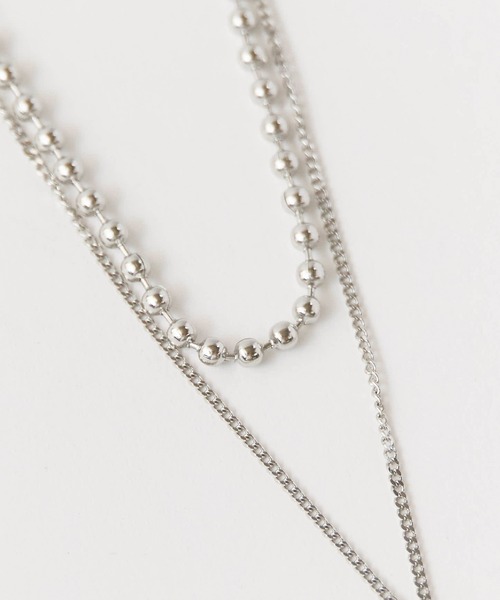 ROOPTOKYO(ループトウキョウ)の「Metal Design Necklace / メタルデザインネックレス(ネックレス・メンズ・シルバー系3/シルバー系4/シルバー系2/シルバー系5/シルバー系1・FREE)」の7枚目の写真