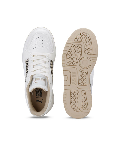 PUMA（プーマ）の「PUMA プーマ ウィメンズ リバウンド フェム ロウ レオ スニーカー（スニーカー・レディース・オフホワイト・23.5cm/22.5cm/26.0cm/25.0cm/24.0cm/23.0cm/25.5cm/24.5cm/22.0cm）」の6枚目の写真