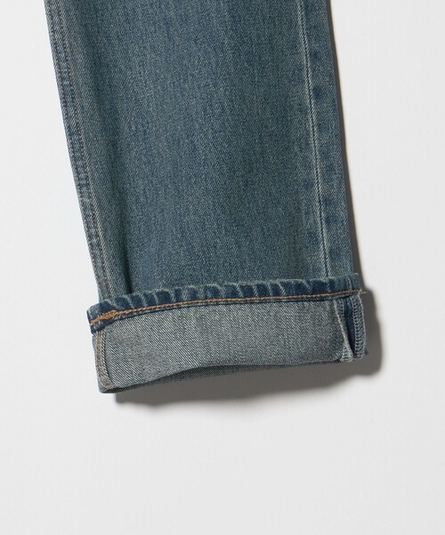 ATTISESSION＞スリム ストレート デニム パンツ（その他パンツ