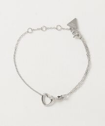 Guess(QX)ICONIQUE INFINITY & HEART BRACELET(uXbg)