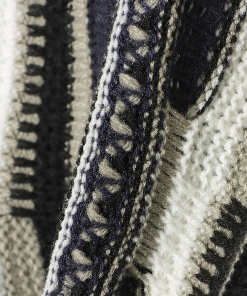 BEAMS HEART（ビームスハート）の「アソート レトロ クルーネック ニット（ニット/セーター・メンズ・ブラック/ベージュ/ブラウン・LARGE/MEDIUM/SMALL）」の18枚目の写真