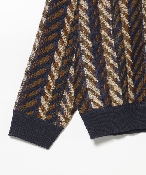 BEAMS HEART（ビームスハート）の「アソート レトロ クルーネック ニット（ニット/セーター・メンズ・ブラック/ベージュ/ブラウン・LARGE/MEDIUM/SMALL）」の21枚目の写真