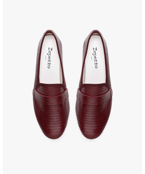 Repetto（レペット）の「Michael ローファー - ラバーソール - EUサイズ / V1792LEZ（ローファー・レディース・ワインレッド・37/36.5/36）」の3枚目の写真