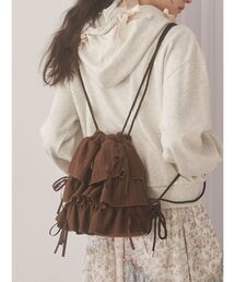 merry jenny｜メリージェニーのバックパック/リュック（フリル）通販