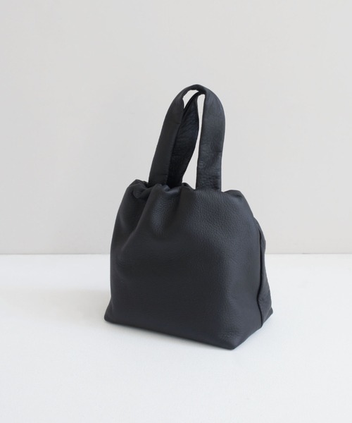TIDEWAY（タイドウェイ）の「PUF ELASTIC TOTE（トートバッグ・レディース・ブラック/グレー/モカ・FREE）」の2枚目の写真