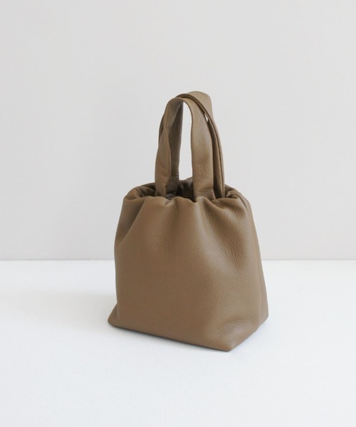 TIDEWAY（タイドウェイ）の「PUF ELASTIC TOTE（トートバッグ・レディース・ブラック/グレー/モカ・FREE）」の5枚目の写真