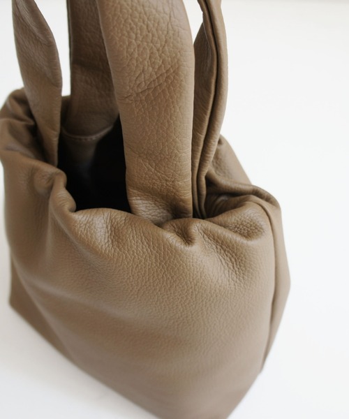 TIDEWAY（タイドウェイ）の「PUF ELASTIC TOTE（トートバッグ・レディース・ブラック/グレー/モカ・FREE）」の6枚目の写真