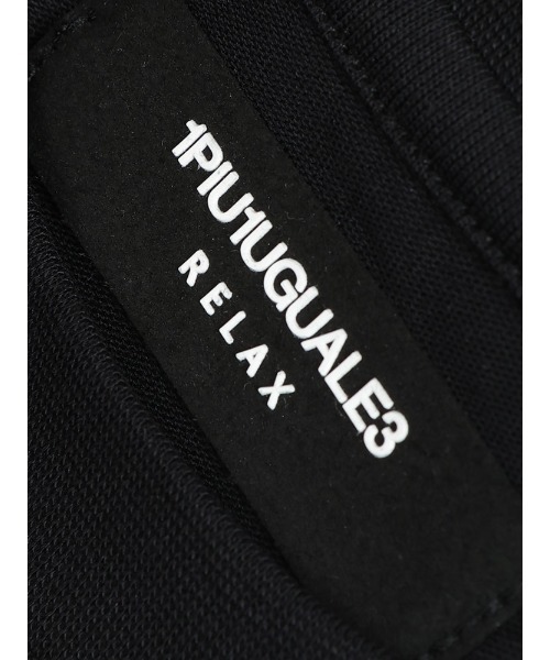 1PIU1UGUALE3 RELAX (ウノピゥウノウグァーレトレ リラックス)の「1PIU1UGUALE3 RELAX (ウノ ピュ ウノ ウグァーレ トレ リラックス) ラバー&ラインストーンロゴ クルーネック 長袖 Tシャツ(Tシャツ/カットソー・メンズ・ホワイト/ブラック・S/M/L/2XL/XL)」の9枚目の写真