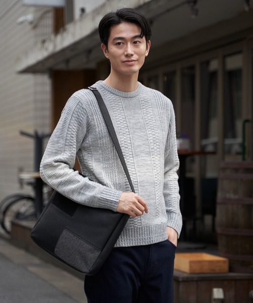 ikka(イッカ)の「メランジグラデーションニット(ニット/セーター・メンズ・ブラック/ネイビー/グレー・XL/L/M/S)」の18枚目の写真