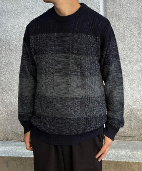 セール】メランジグラデーションニット（ニット/セーター）｜ikka