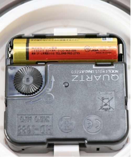 BACKYARD FAMILY（バックヤードファミリー）の「ドロップロック（掛け時計・レディース・ホワイト/グレー・FREE）」の13枚目の写真