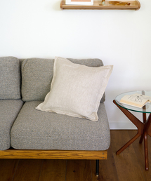 journal standard Furniture (W[iX^_[ht@j`[)LINEN MIX CUSHION@NbVJo[ 45cm(NbV/NbVJo[)