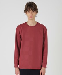 【新品】ブラックレーベルクレストブリッジ　ハーフジップカットソー　M　赤 BLUE LABEL / BLACK LABEL CRESTBRIDGE｜ブルーレーベル