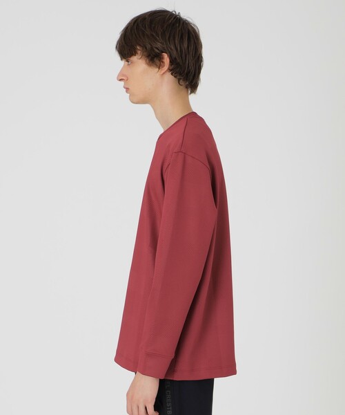 BLACK lab.】エンボスシャドーチェックカットソー（Tシャツ/カットソー