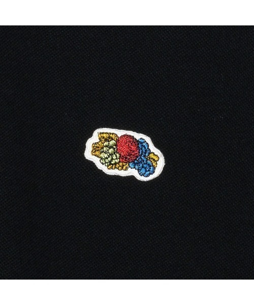 FRUIT OF THE LOOM（フルーツオブザルーム）の「【FRUIT OF THE LOOM/フルーツオブザルーム】カノコポロシャツ（ポロシャツ・メンズ・グリーン/ブラック・L/M）」の4枚目の写真