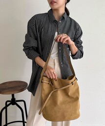 fredy emue | 【WEB限定カラー】スエードベルトホーボーバッグ(ショルダーバッグ)