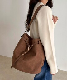 fredy emue | 【WEB限定カラー】スエードベルトホーボーバッグ(ショルダーバッグ)