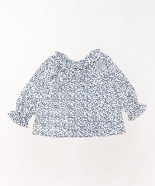 RAGMART（ラグマート）の「襟付き総柄長袖Ｔシャツ（Tシャツ/カットソー・キッズ・ブルー/レッド/イエロー・100cm/110cm/120cm/130cm）」の4枚目の写真