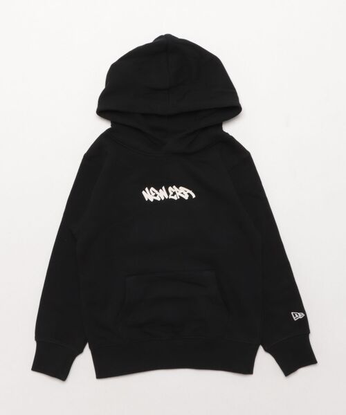 NEW ERA(ニューエラ)の「NEW ERA/ニューエラ YTH SW PO HOOTAGGING キッズ パーカー 14693870/14693871(パーカー・キッズ・ブラック/グレー・130cm/140cm/150cm/160cm)」の6枚目の写真