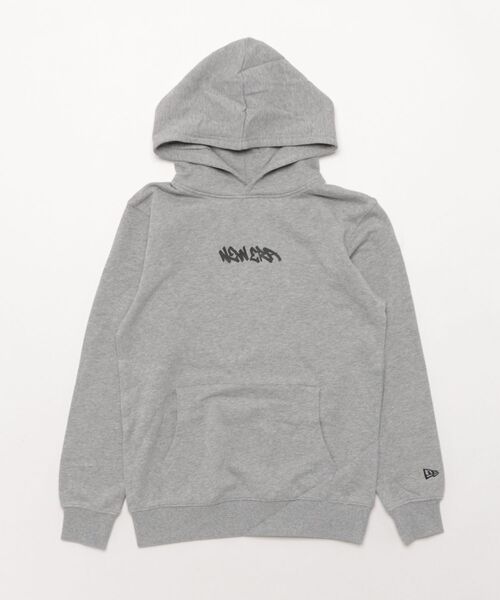 NEW ERA(ニューエラ)の「NEW ERA/ニューエラ YTH SW PO HOOTAGGING キッズ パーカー 14693870/14693871(パーカー・キッズ・ブラック/グレー・130cm/140cm/150cm/160cm)」の7枚目の写真