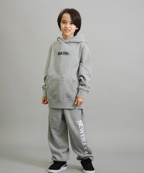 NEW ERA(ニューエラ)の「NEW ERA/ニューエラ YTH SW PO HOOTAGGING キッズ パーカー 14693870/14693871(パーカー・キッズ・ブラック/グレー・130cm/140cm/150cm/160cm)」の9枚目の写真
