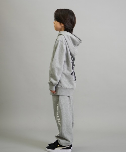 NEW ERA(ニューエラ)の「NEW ERA/ニューエラ YTH SW PO HOOTAGGING キッズ パーカー 14693870/14693871(パーカー・キッズ・ブラック/グレー・130cm/140cm/150cm/160cm)」の5枚目の写真