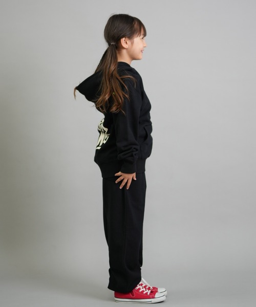 NEW ERA(ニューエラ)の「NEW ERA/ニューエラ YTH SW PO HOOTAGGING キッズ パーカー 14693870/14693871(パーカー・キッズ・ブラック/グレー・130cm/140cm/150cm/160cm)」の4枚目の写真