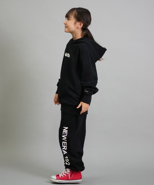 NEW ERA(ニューエラ)の「NEW ERA/ニューエラ YTH SW PO HOOTAGGING キッズ パーカー 14693870/14693871(パーカー・キッズ・ブラック/グレー・130cm/140cm/150cm/160cm)」の8枚目の写真